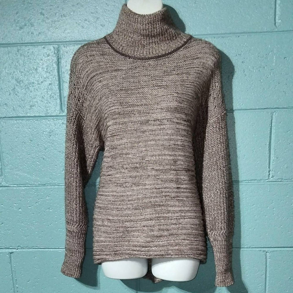 Simply Vera Vera Wang Brown Turtleneck Sweater
